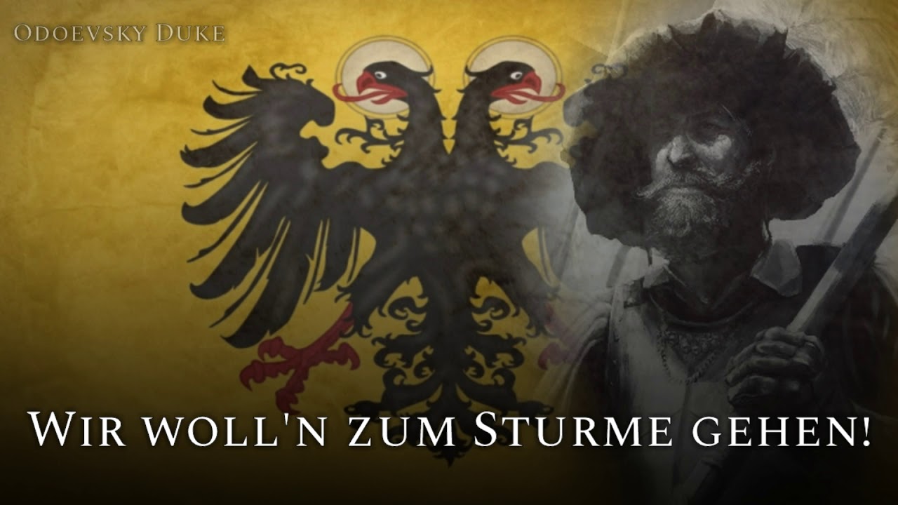 German Landsknecht Song - «Weit laßt die Fahnen wehen» (Rare Version)