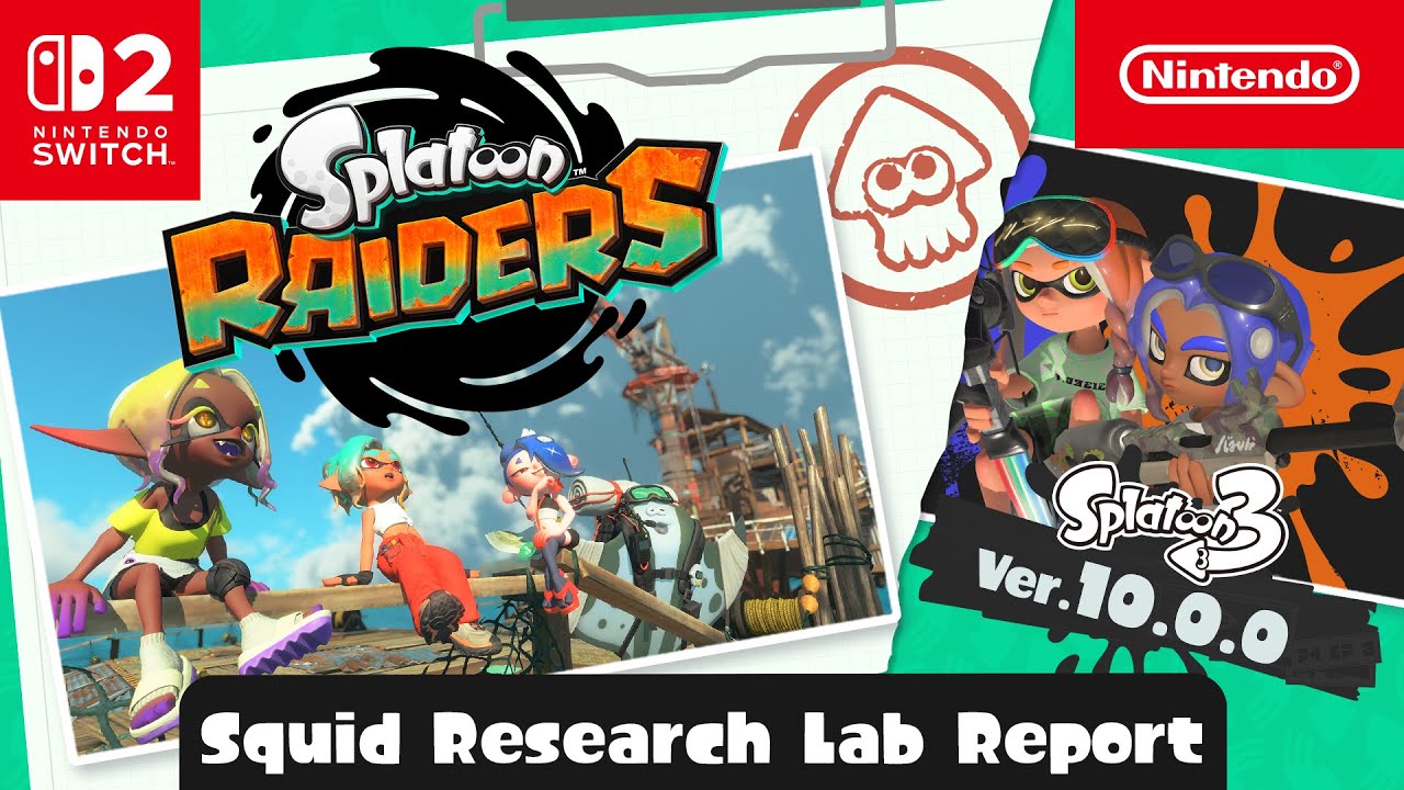 Splatoon Raiders &ndash; Announcement Trailer & More &ndash; Nintendo Switch 2