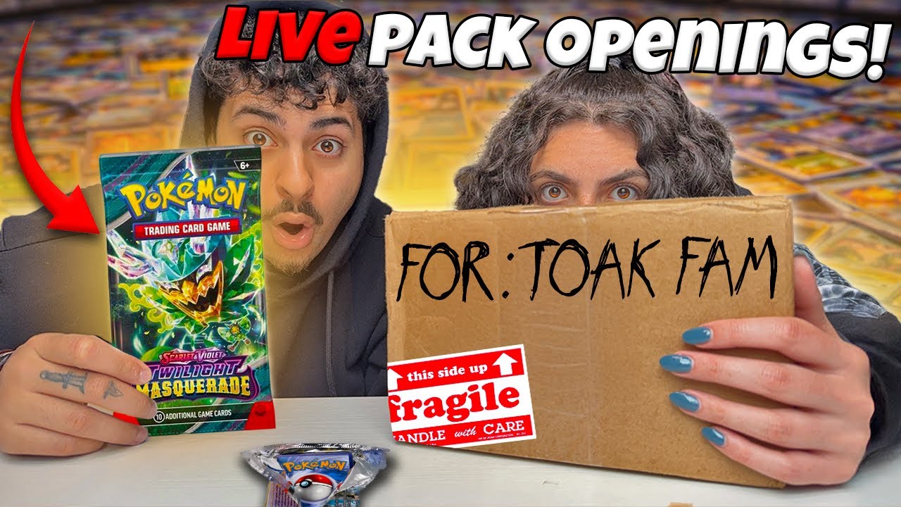 🔴 POKEMON PULL BOX WITH CHASES!! (Daily Giveaways!)