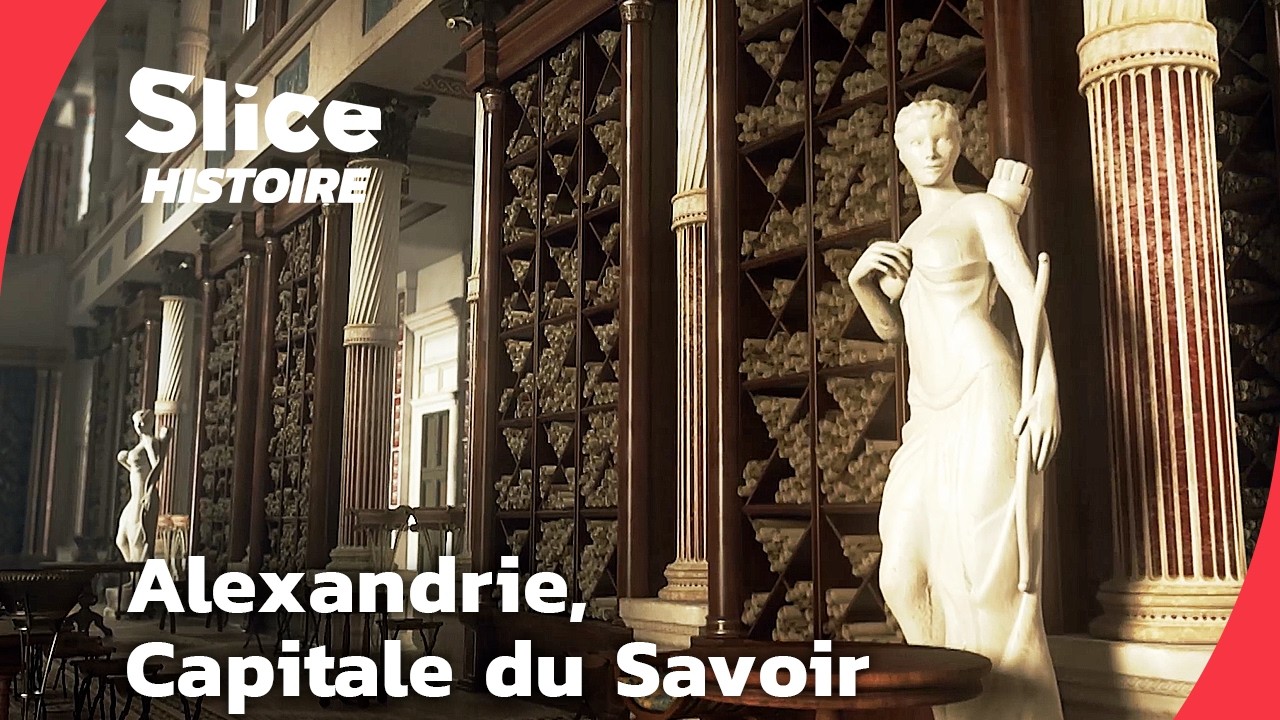 La Grande Bibliothèque d’Alexandrie : 700 000 Papyrus pour Éclairer le Monde | SLICE HISTOIRE
