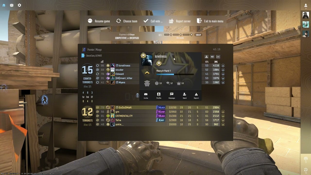 New Update players on CS2