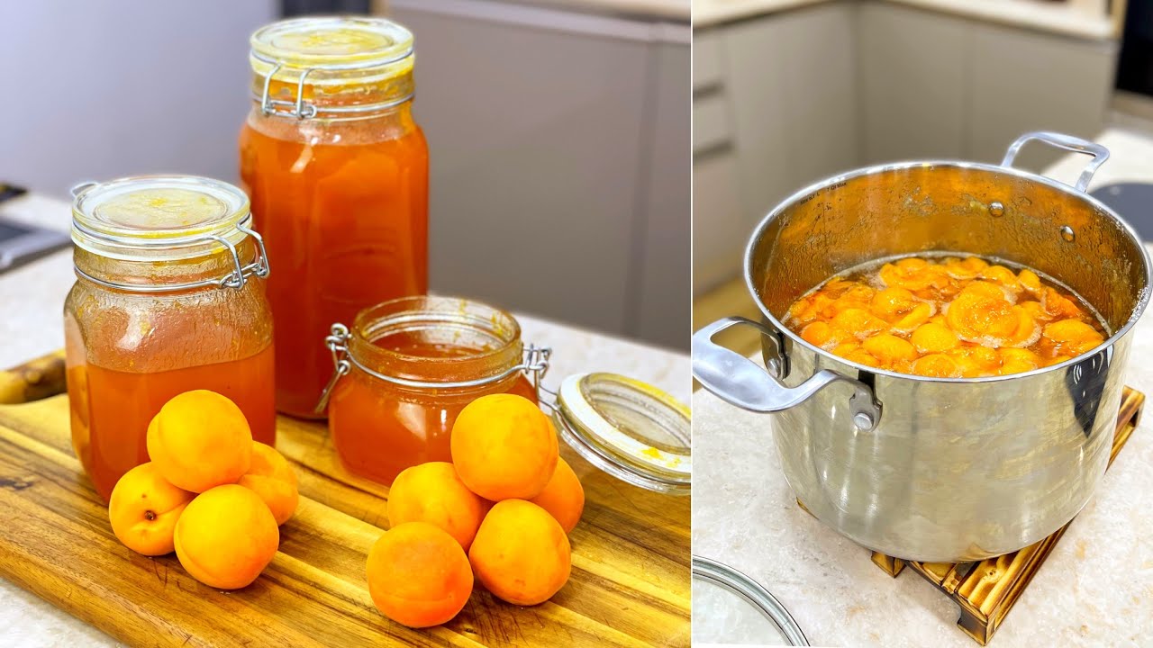 Confiture d’abricot 🍑| 🍑 وصفة معجون المشمش تقعد لمدة سنة من أنجح الوصفات