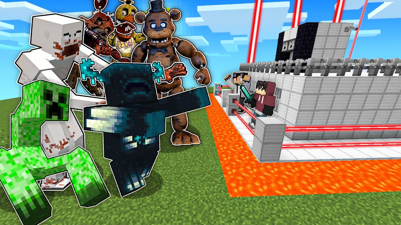 EVERYTHING vs MOST SECURED HOUSE in Minecraft!