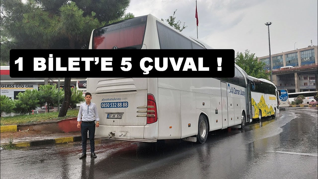 1 Bilete 5 Çuval Getirmek ! | Muavin'nin Yolcular İle İmtihanı