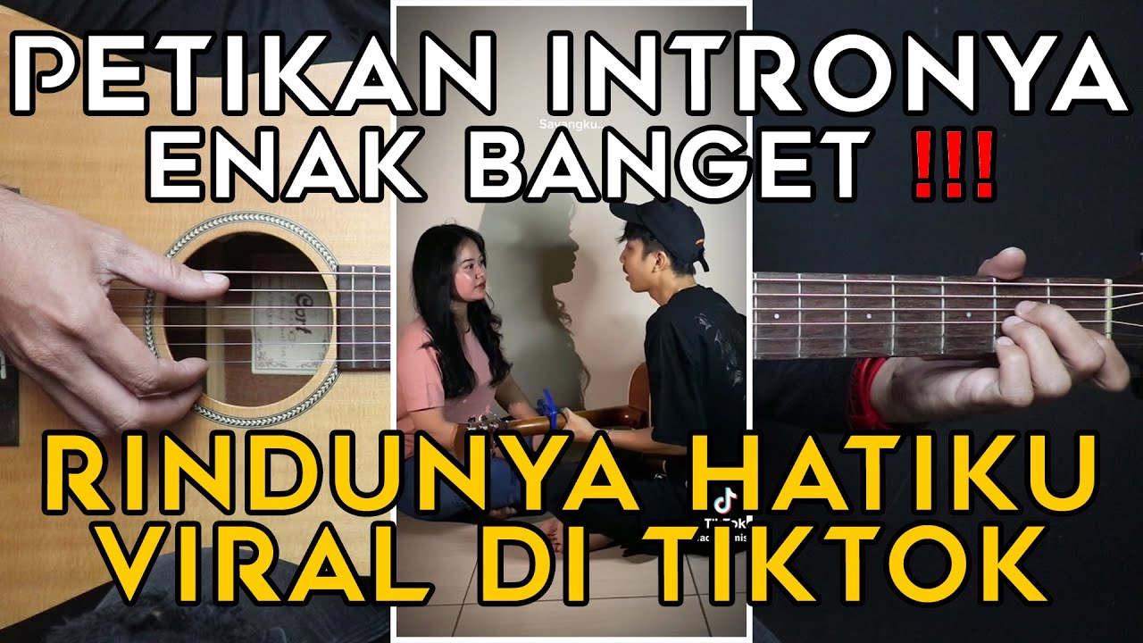(TUTORIAL GITAR) RINDUNYA HATIKU - OST. MISTERI ILAHI | LENGKAP