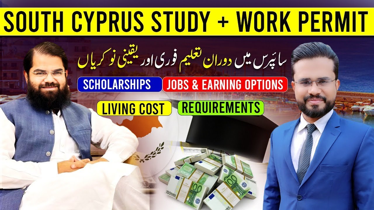 South Cyprus Study & Work Permit | Jobs in Cyprus | Cyprus Scholarships | Living Cost in Cyprus