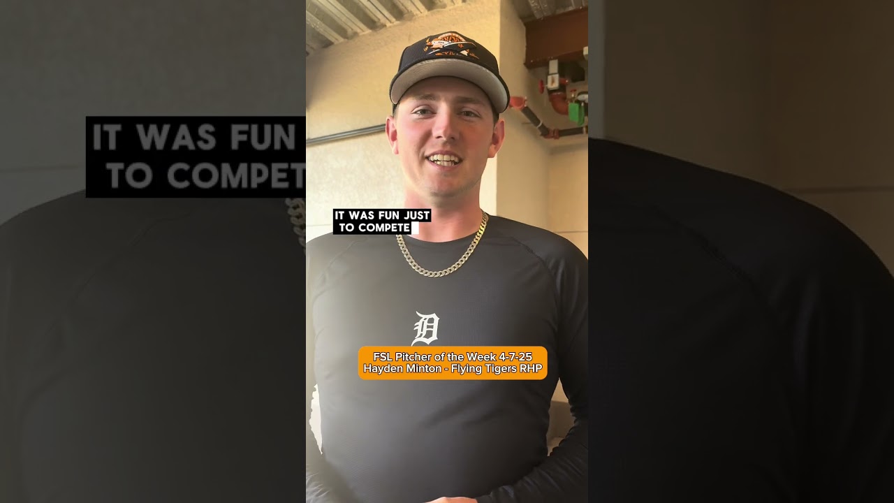 FSL Pitcher of the Week - Hayden Minton 4-7-25