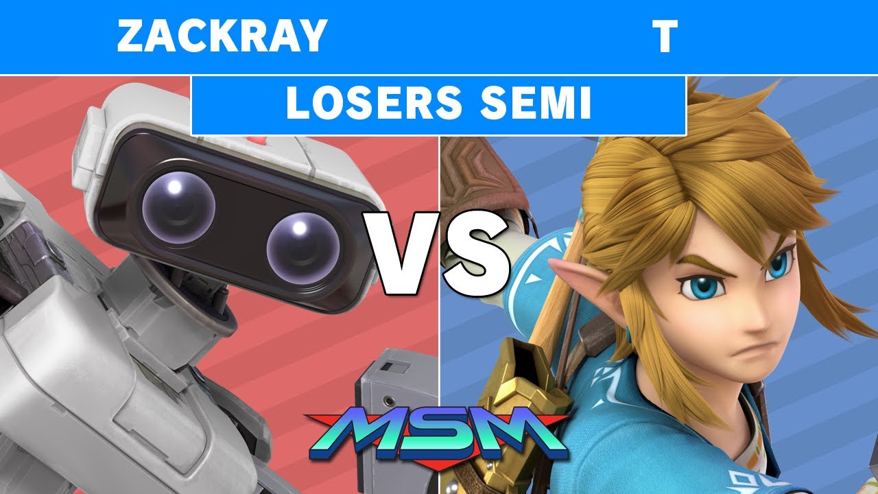 MSM 185 GW | Zackray (ROB) vs Geki | T (Link) Losers Semi - Smash Ultimate