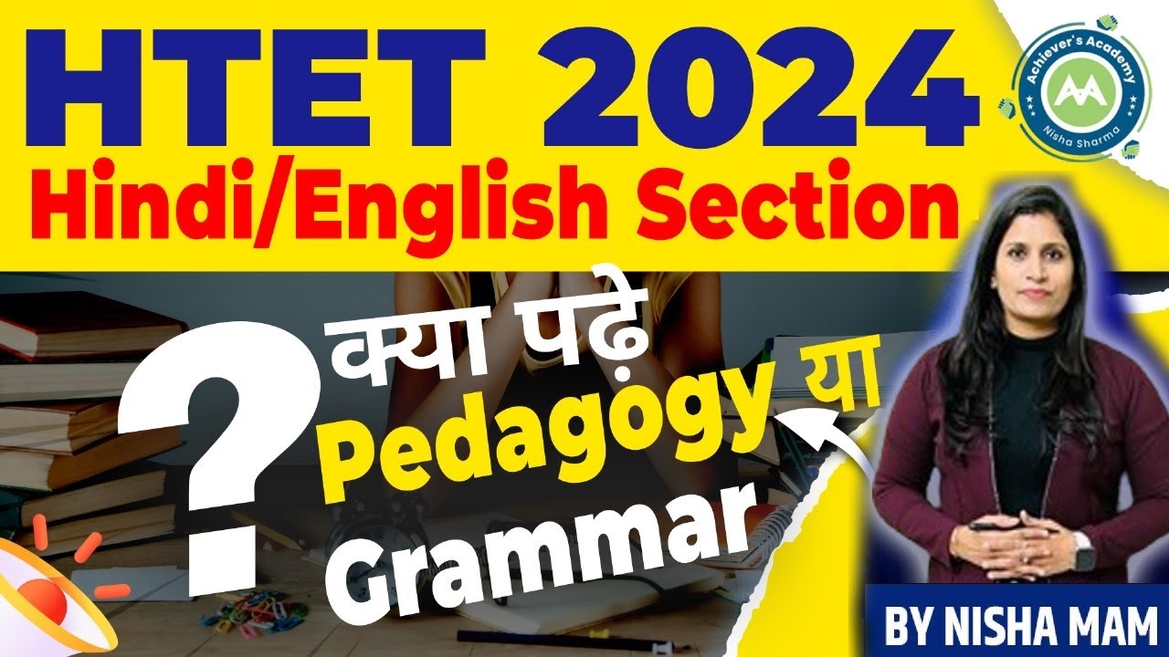 Htet 2024 Hindi/English Topic Wise Syllabus By Nisha Sharma