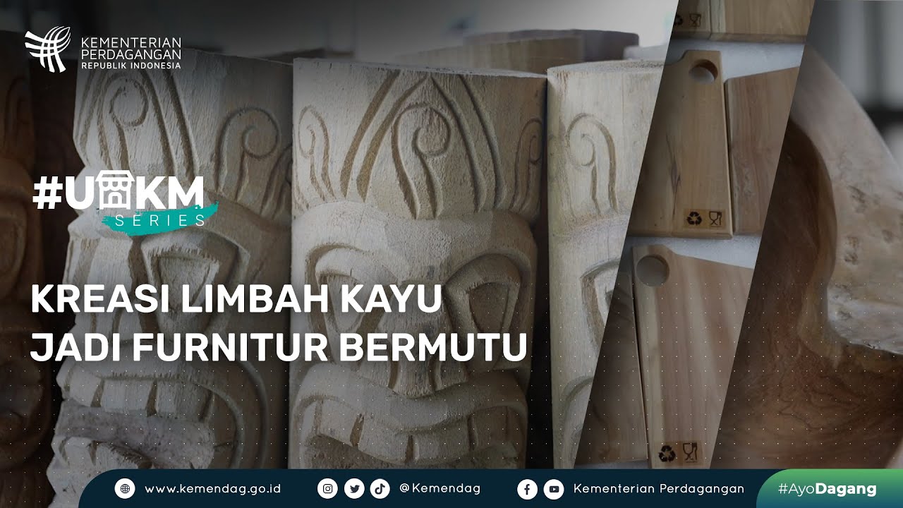 Kreasi Limbah Kayu Jadi Furnitur Bermutu