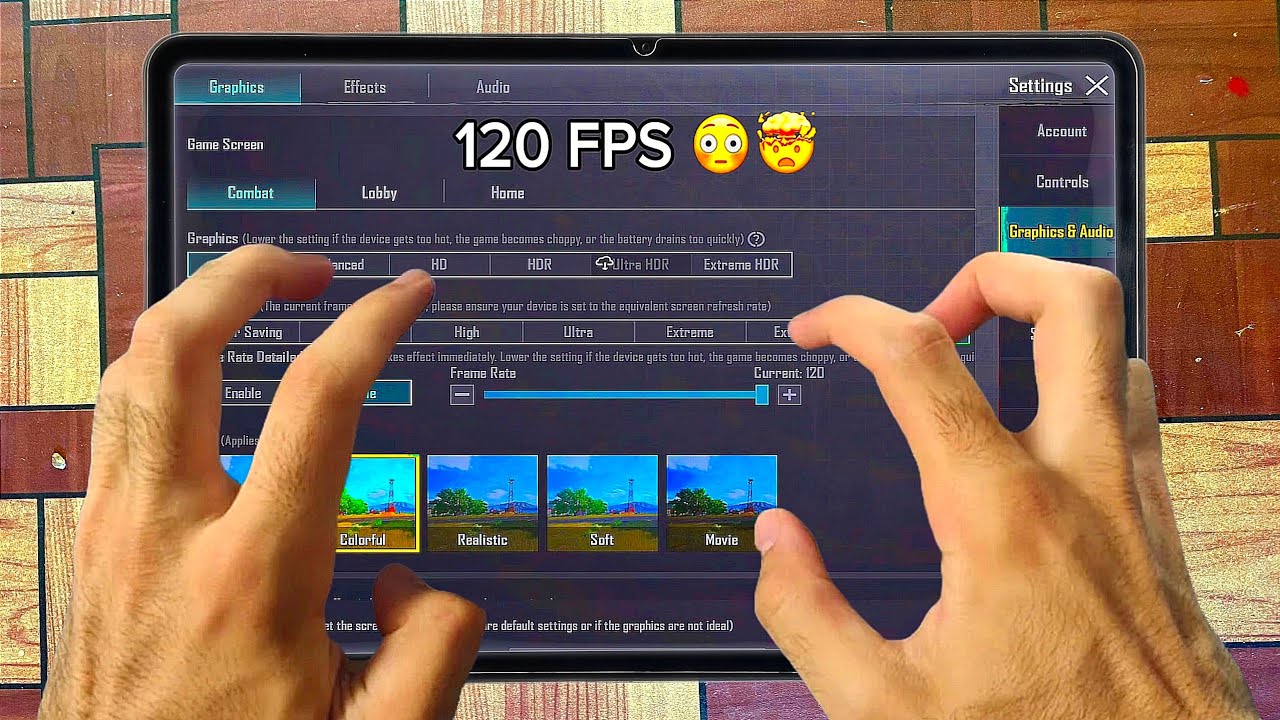 🔥 Smooth+120fps TEST XIAOMI PAD 6 Pro &hearts;️ 4 Finger Claw FULL sensitivity #bgmi #pubgmobile