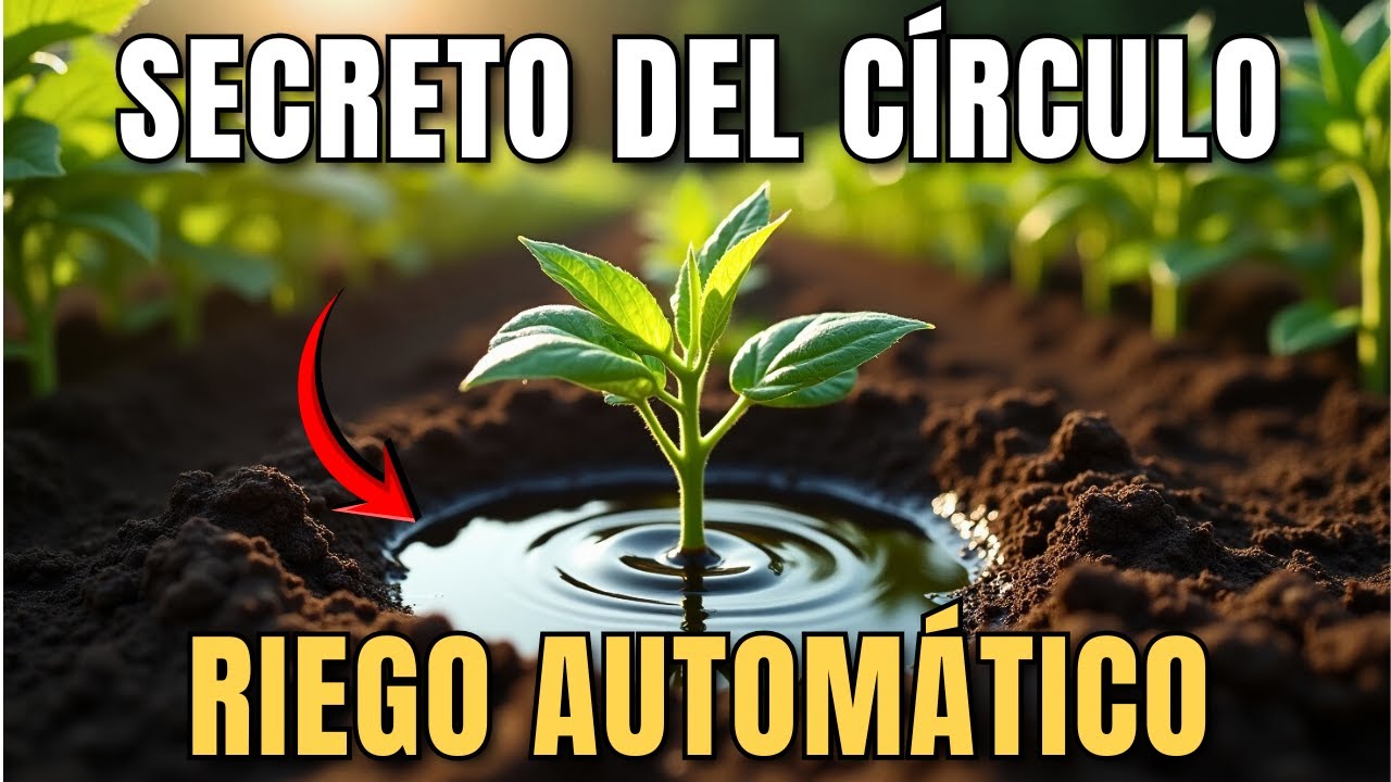 Este huerto circular se riega solo (¿por qué seguimos sembrando en filas?)