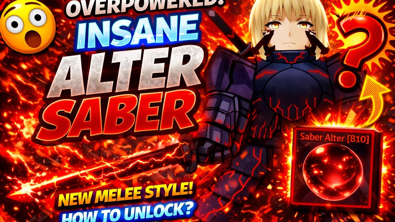 NEW ALTER SABER IS OP! How To Get & Showcase