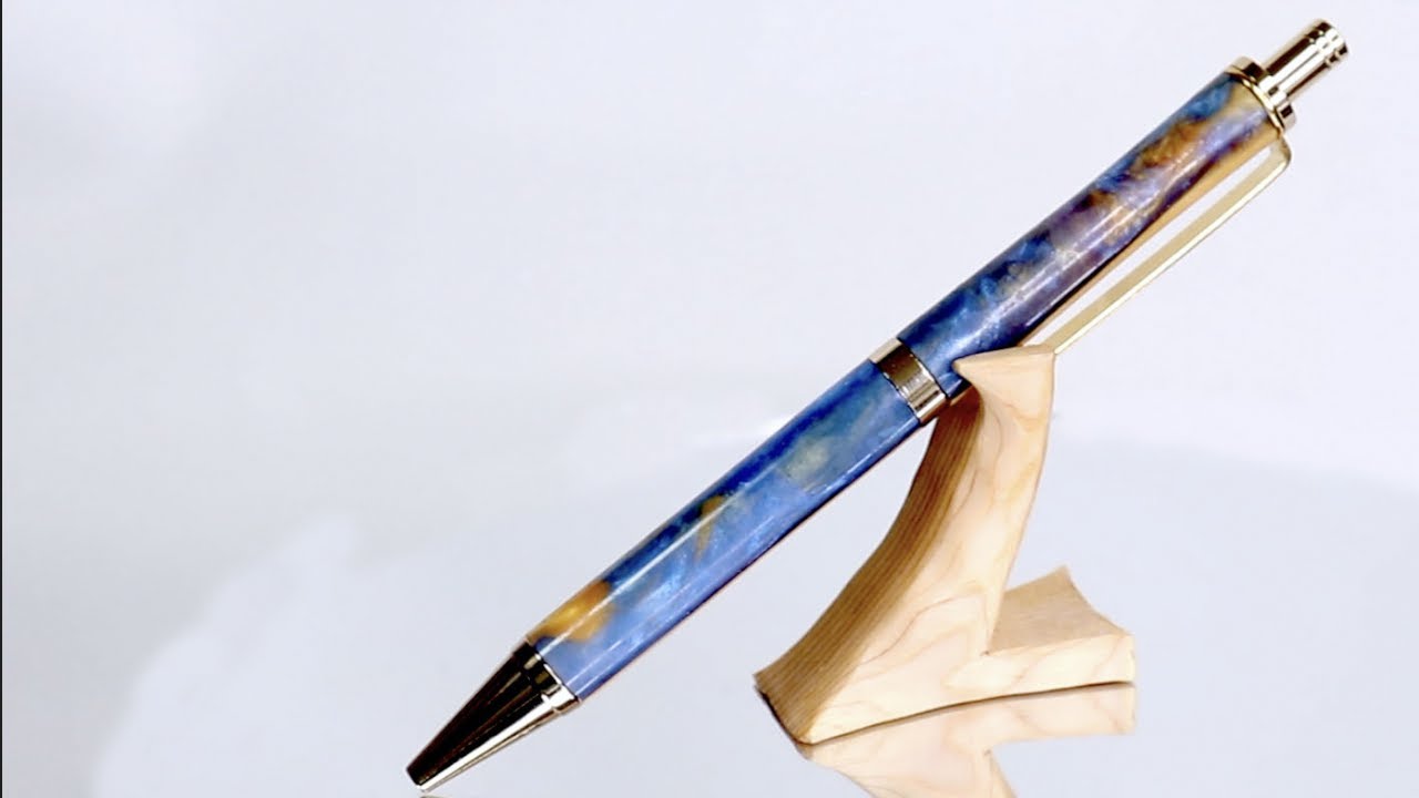 【Resin】木とレジンのペンの作り方 How to make wood and epoxy pen【смола】【राल】