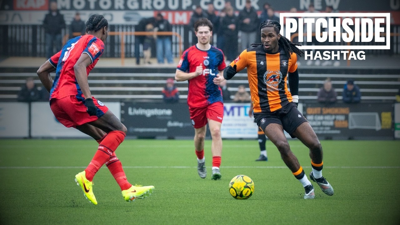 📹 PITCHSIDE | Folkestone Invicta 1-0 Hashtag United | Another angle of Invicta's win over #️⃣