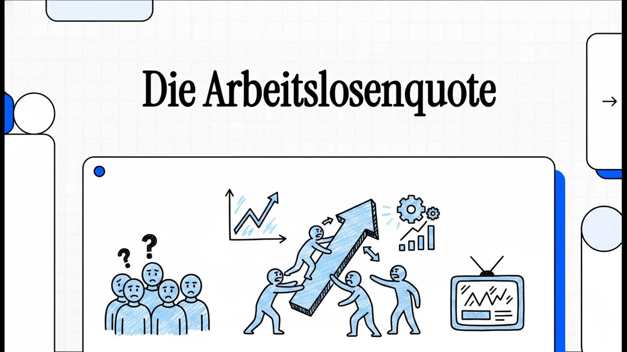Die Arbeitslosenquote | EINFACH ERKL&Auml;RT