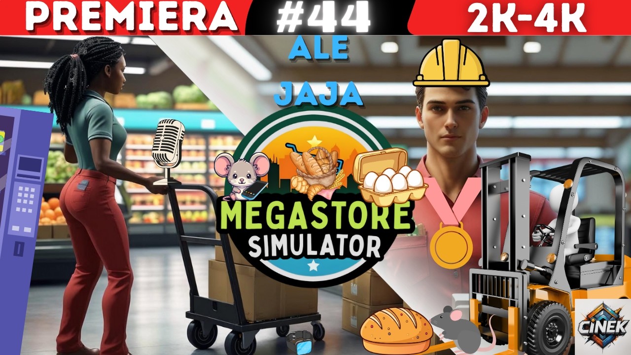 🌄ALE JAJA🥚🥚🥚💪🏻🍚🍝📱💻📦🥖🏪MEGASTORE SIMULATOR#44#simulator#gameplay#letsplay#games
