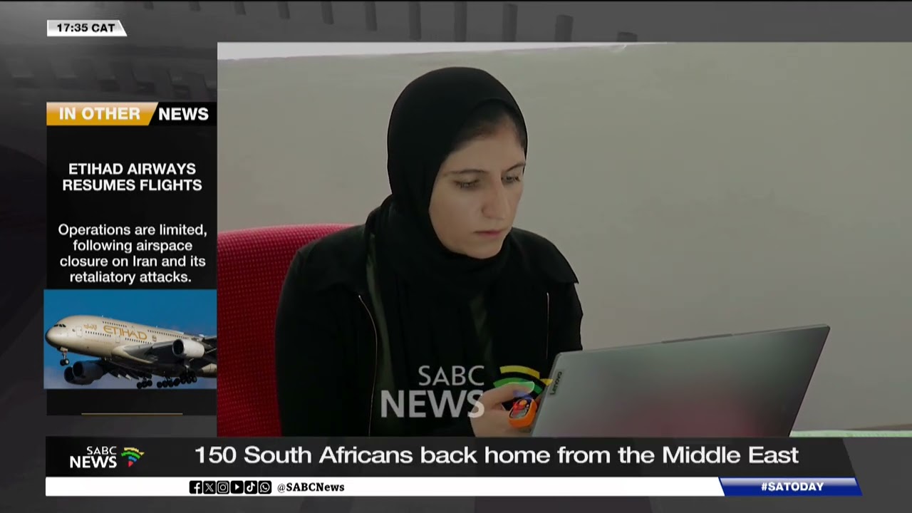 Middle East Conflict | 150 South Africans back home from the Middle East
