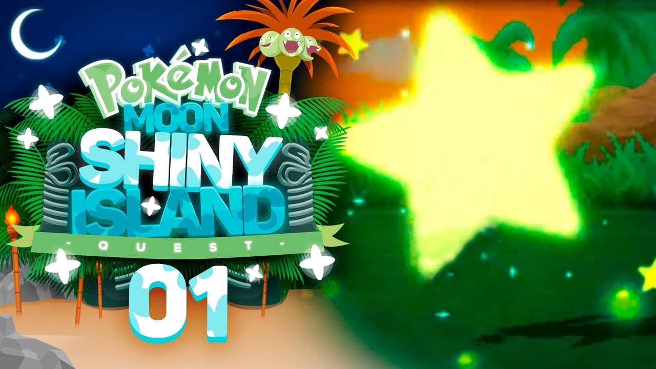A SHINY START!! Pokémon Sun and Moon Shiny Island Quest Let's Play with aDrive! Episode 1