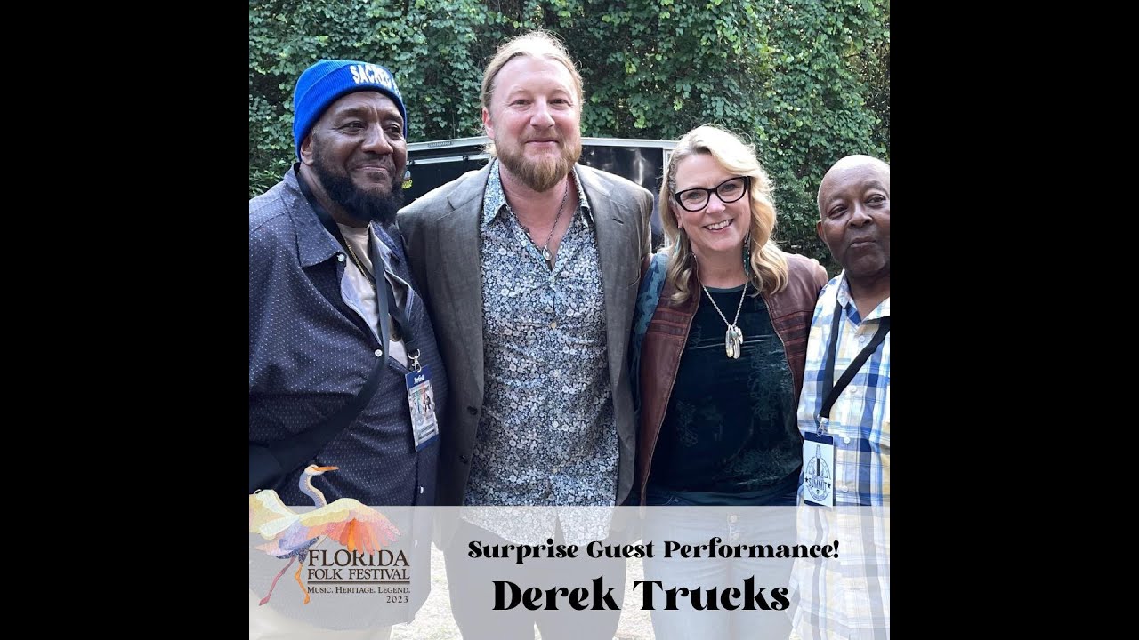 Derek Trucks and Susan Tedeschi: Florida Folk Festival, May 27, 2023