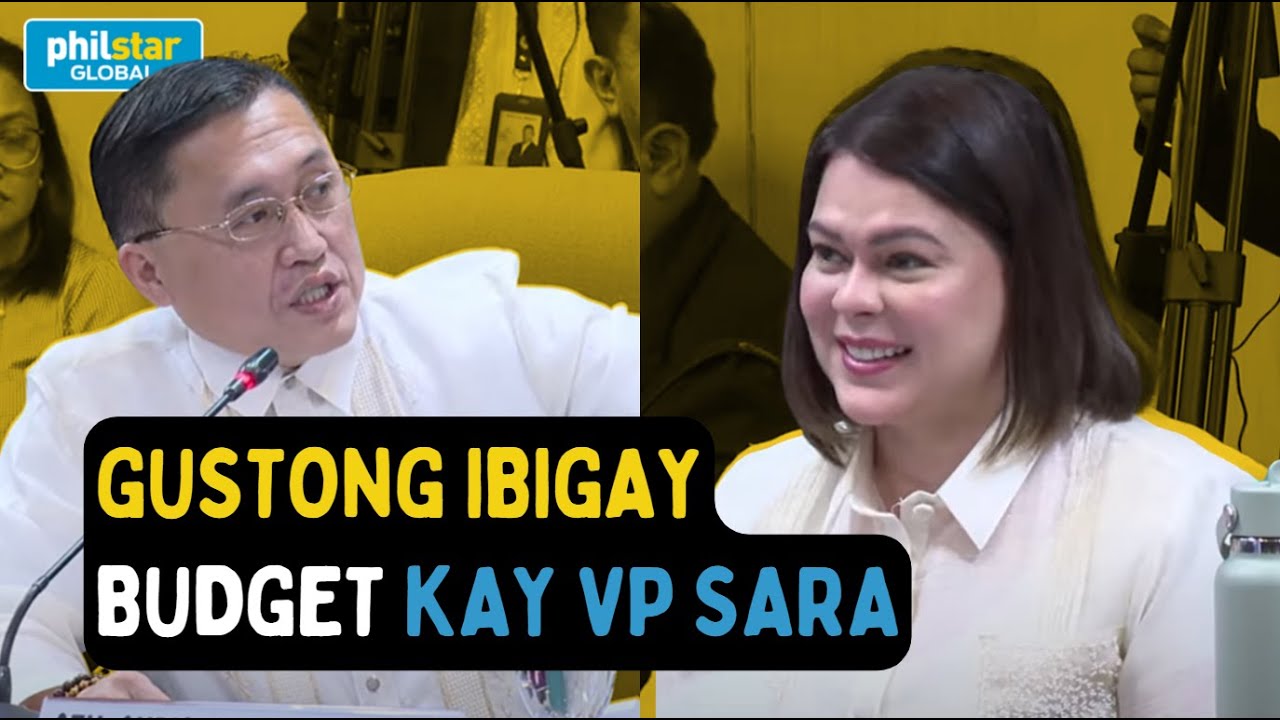 Bong Go gusto ibigay parte ng kanyang budget sa OVP