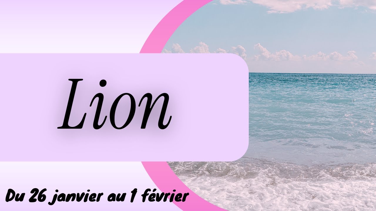 LION ♌️ Vous aurez le DERNIER MOT et vous allez savourer cette victoire I Du 26 janvier au 1 février