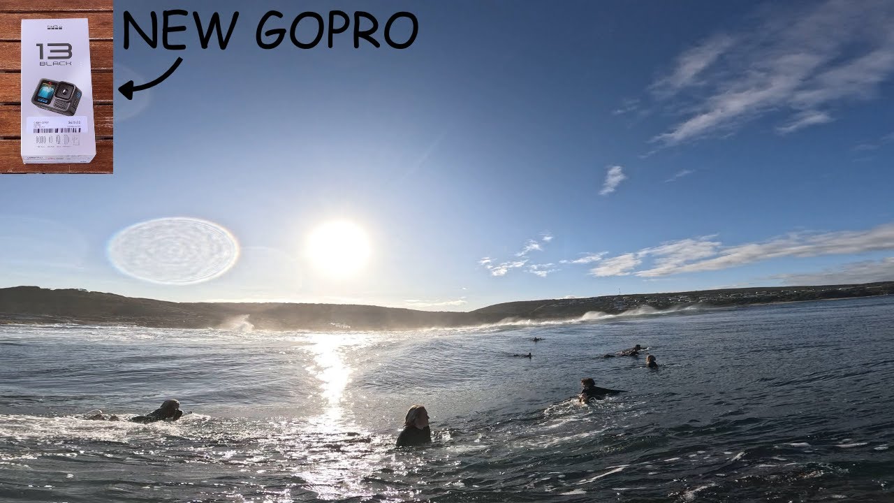 UNBOXING AND TESTING NEW GOPRO HERO 13! (POV SURF)