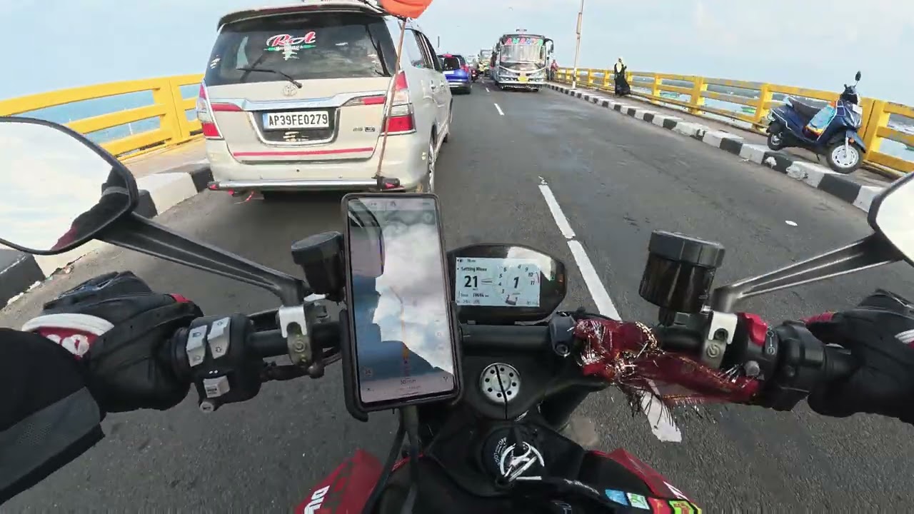 Thanjavur to Rameshwaram via Pamban bridge | Ducati Monster 937 Day 2 EP 9 [RAW ONBOARD POV ASMR] 4K