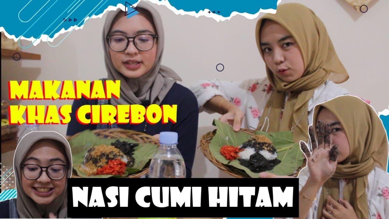 Makanan khas Cirebon - Nasi Cumi Hitam Ibu Siti Sentul Bogor