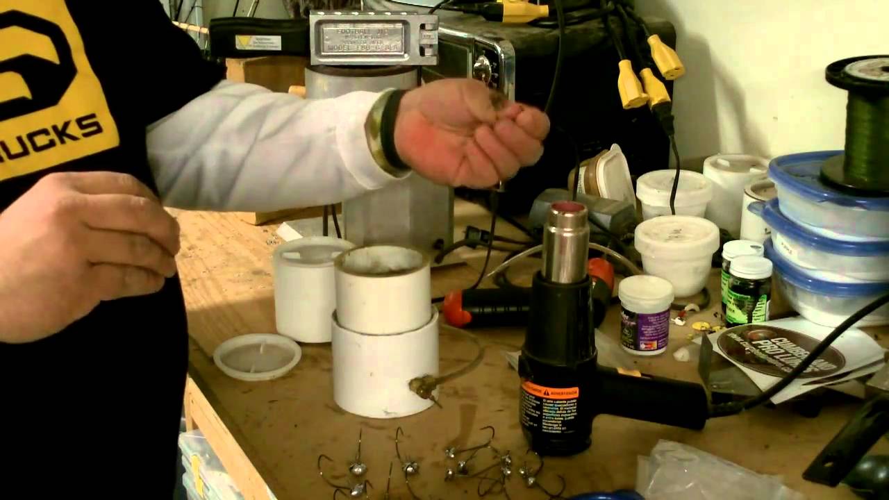 How to Powder Paint Jigheads at Home