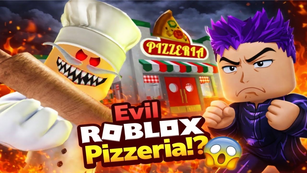 Mini Thanos ESCAPES Papa Pizza's Pizzeria! 🍕😱 Scary Roblox Obby Escape