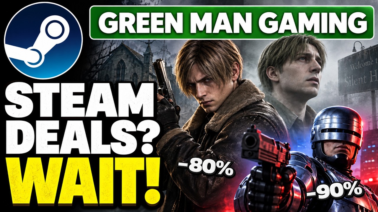 Прежде чем покупать игры в Steam, загляните на Green Man Gaming!