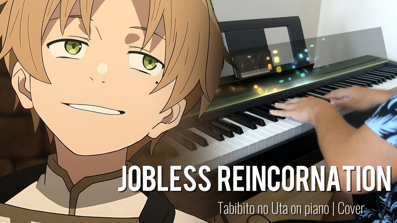 Mushoku Tensei OP [ Tabibito no Uta by Yuiko Ohara | FULL ] Кавер на пиано от @ArtemisMelodies