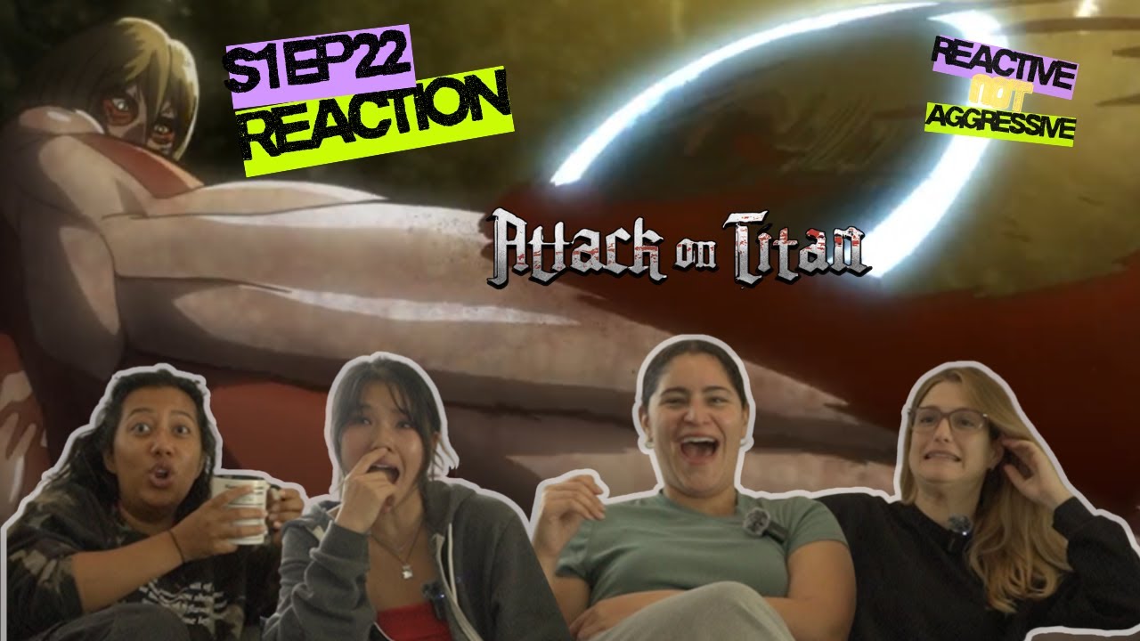 Attack On Titan : S1E22 | Reaction & Review | "That’s hot”