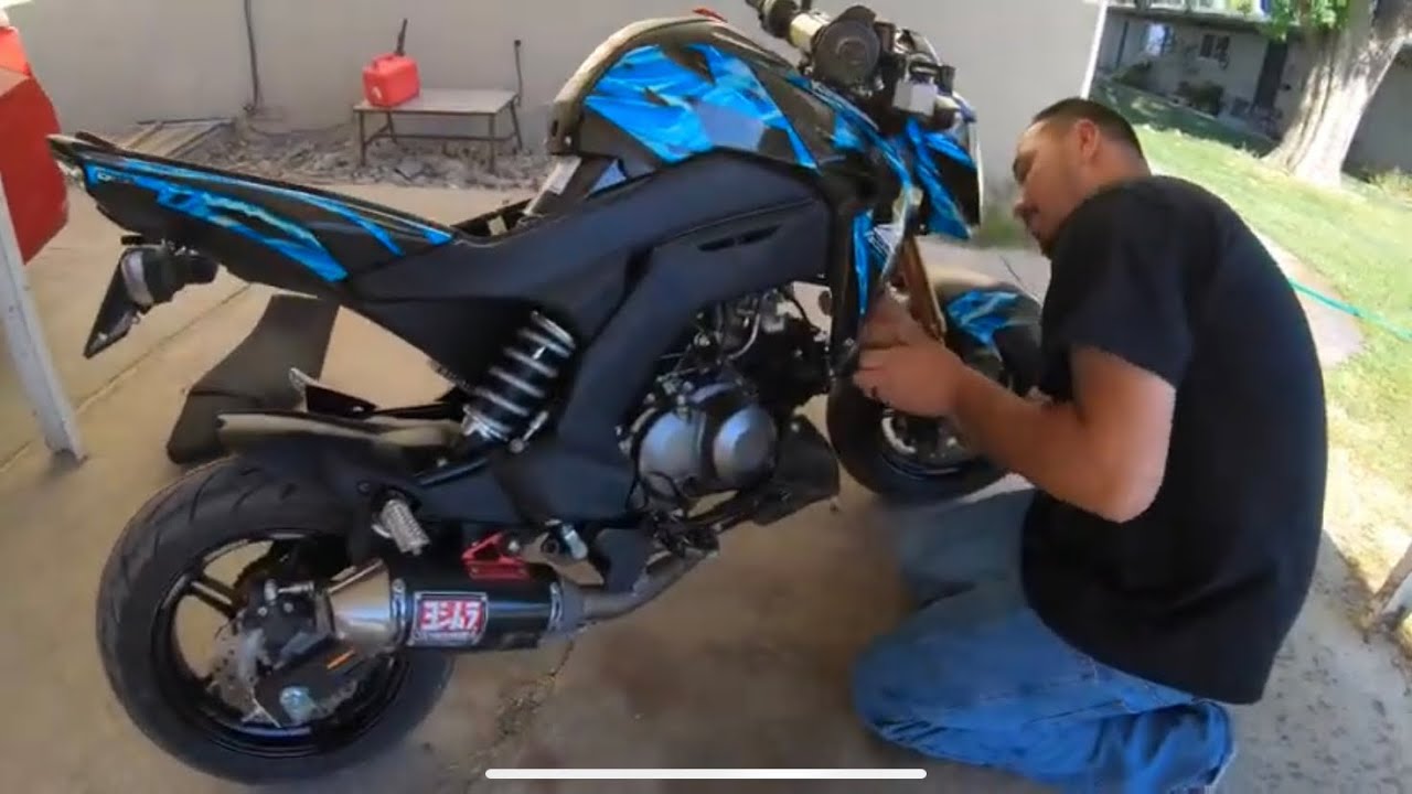 Cheapest air intake set up for the z125pro