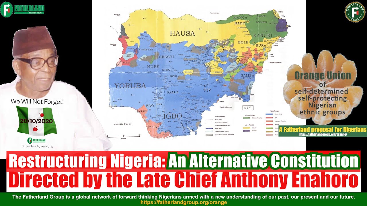 Restructuring Nigeria: An Alternative Constitution, directed by the Late Chief Anthony Enahoro.