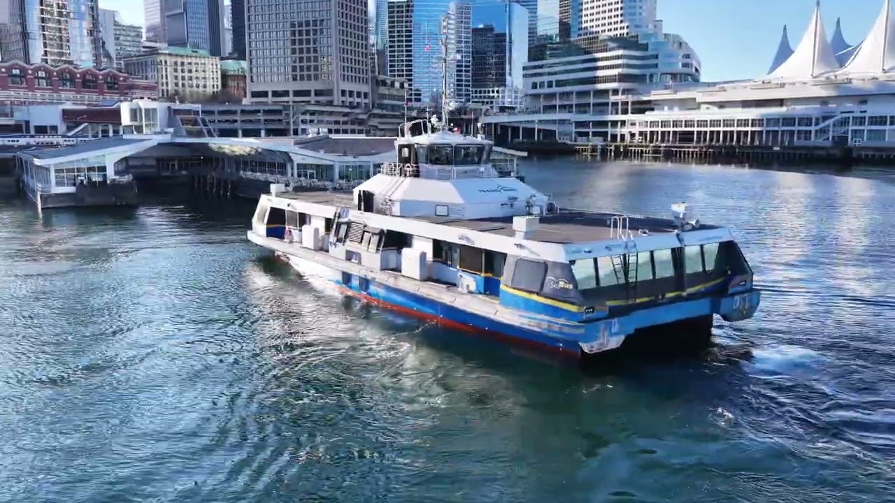 flying around the port of Vancouver | Jayce Beaven