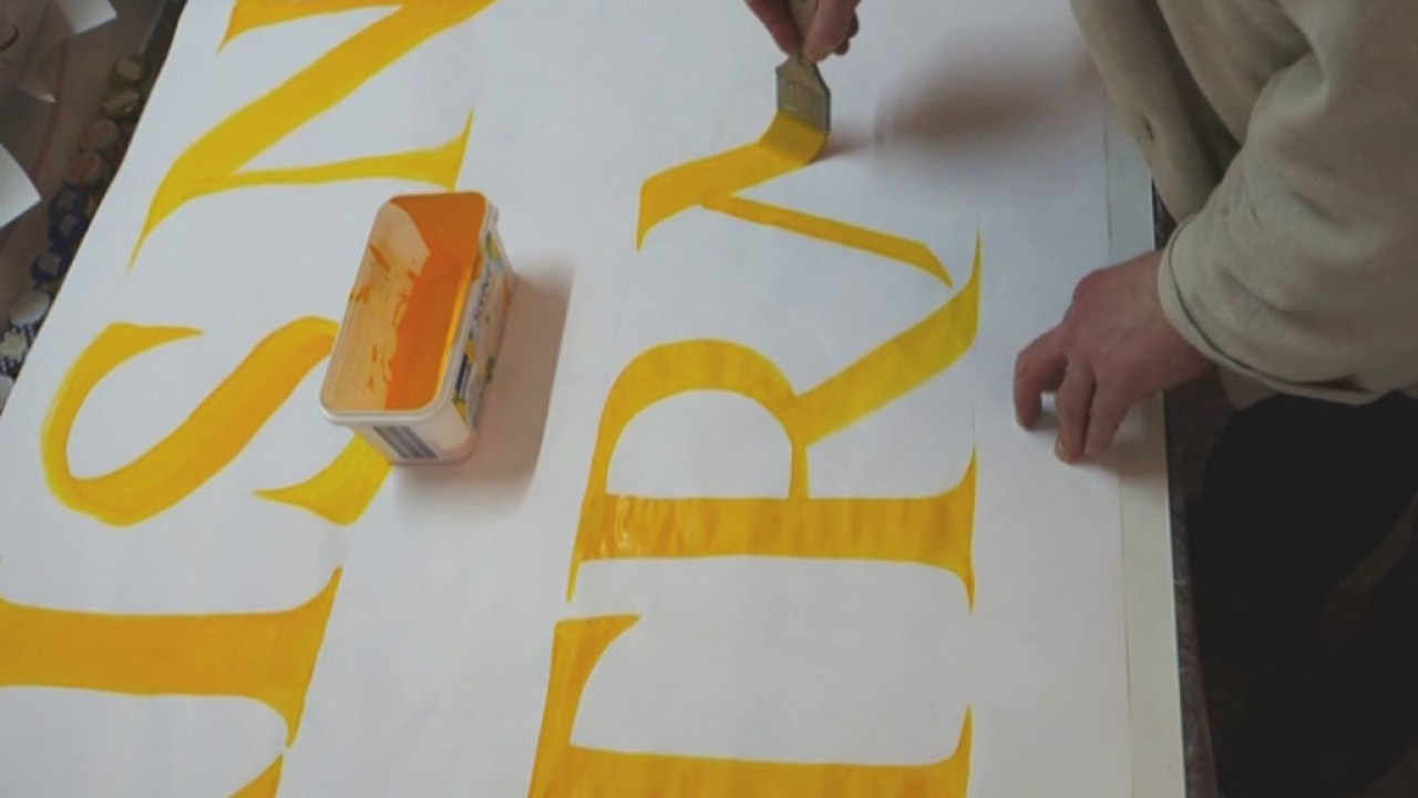 Big Brush Lettering mit Joachim Propfe