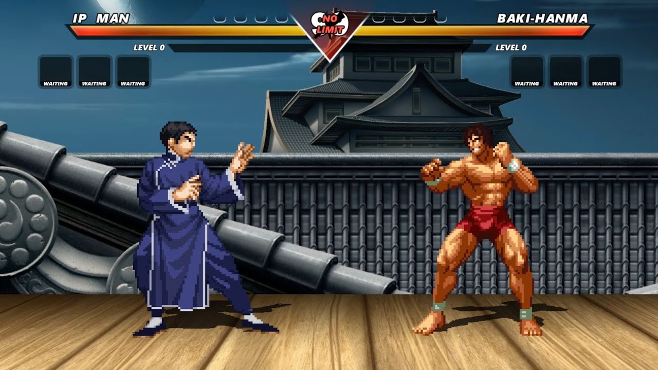 IP MAN vs BAKI HANMA - Amazing epic fight battle !