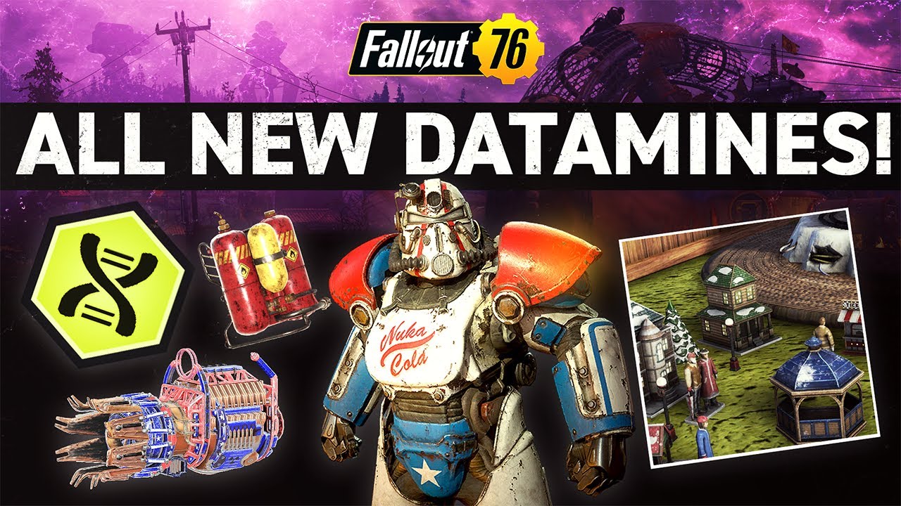 Fallout 76 | NEW SEASON 11 DATAMINE & FUTURE ATOMIC SHOP ITEMS!