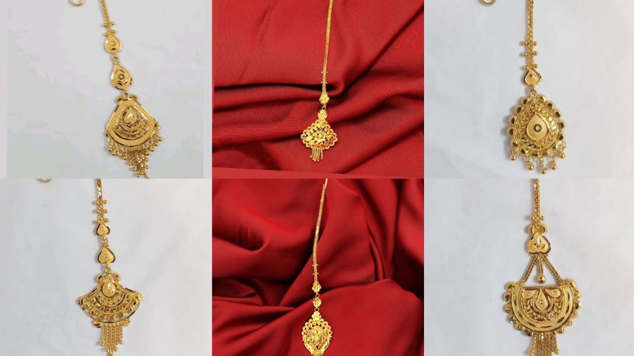 Gold Maang Tika Design2026/  गोल्ड मांग टीका के डिजाइंस 