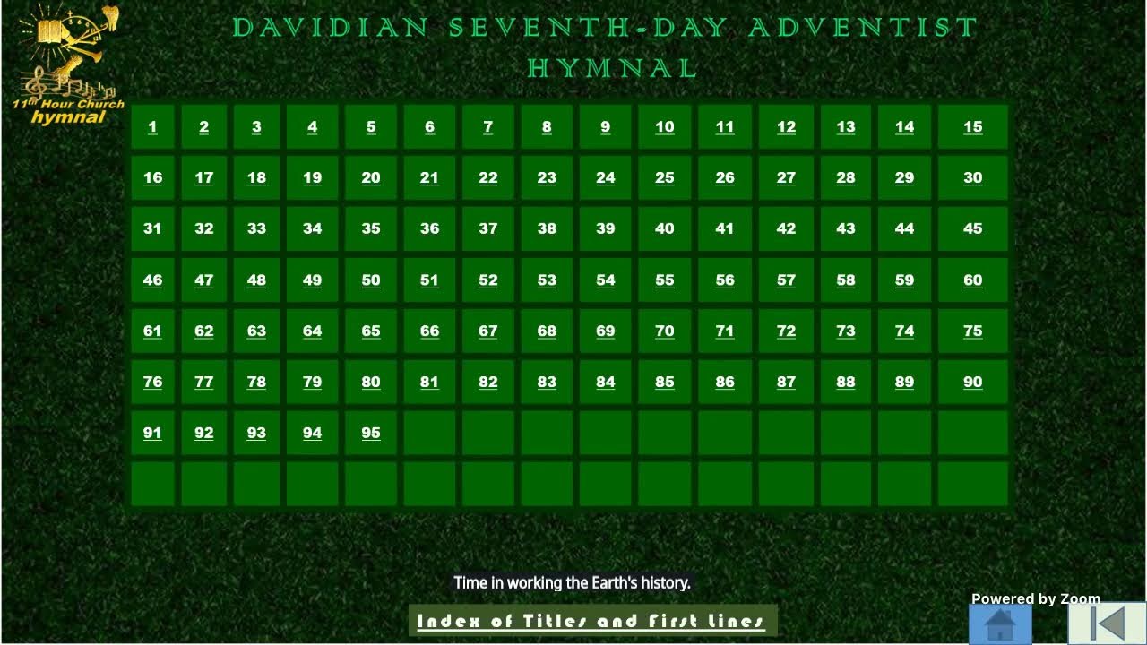 First-day of the Seventh Month Convocation - TOPIC _God's Letter to His People Paragraph 5