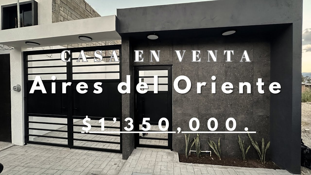 🏠 Casa en Venta, 📍Aires del Oriente, Tuxtla Gutiérrez, Chiapas. 2 Habitaciones