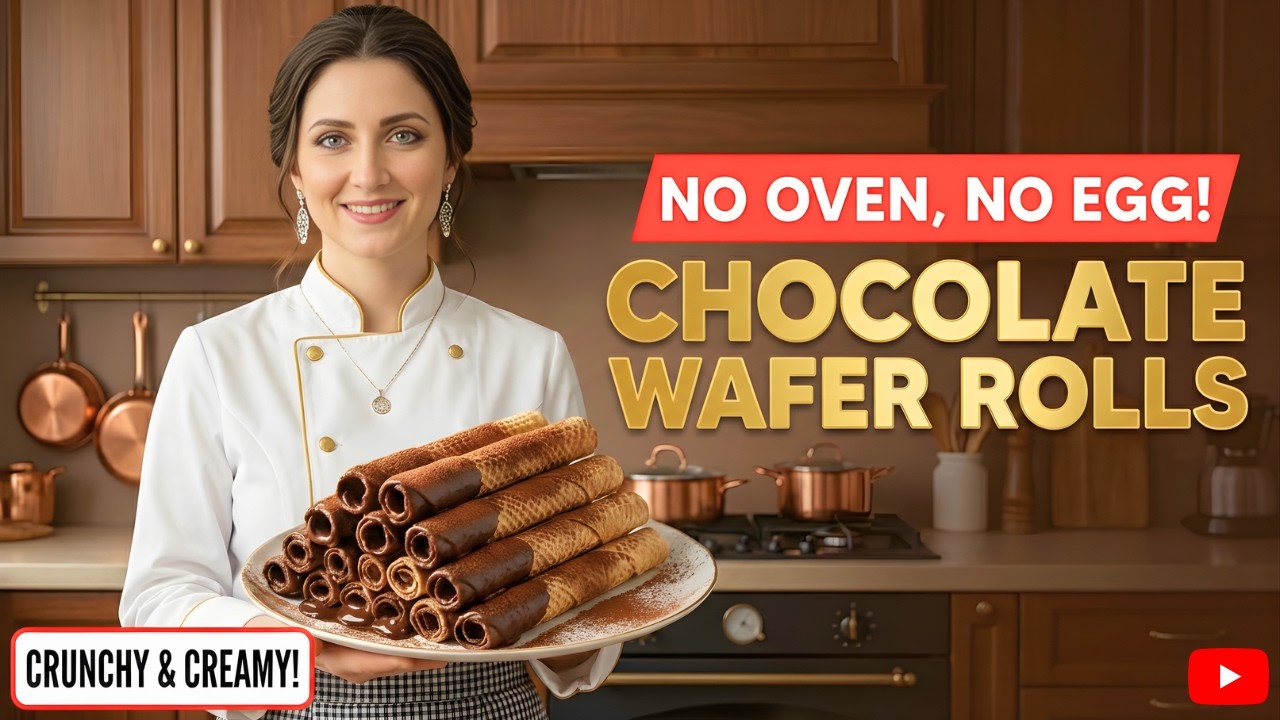 Homemade Chocolate Wafer Rolls – Better Than Store Bought!