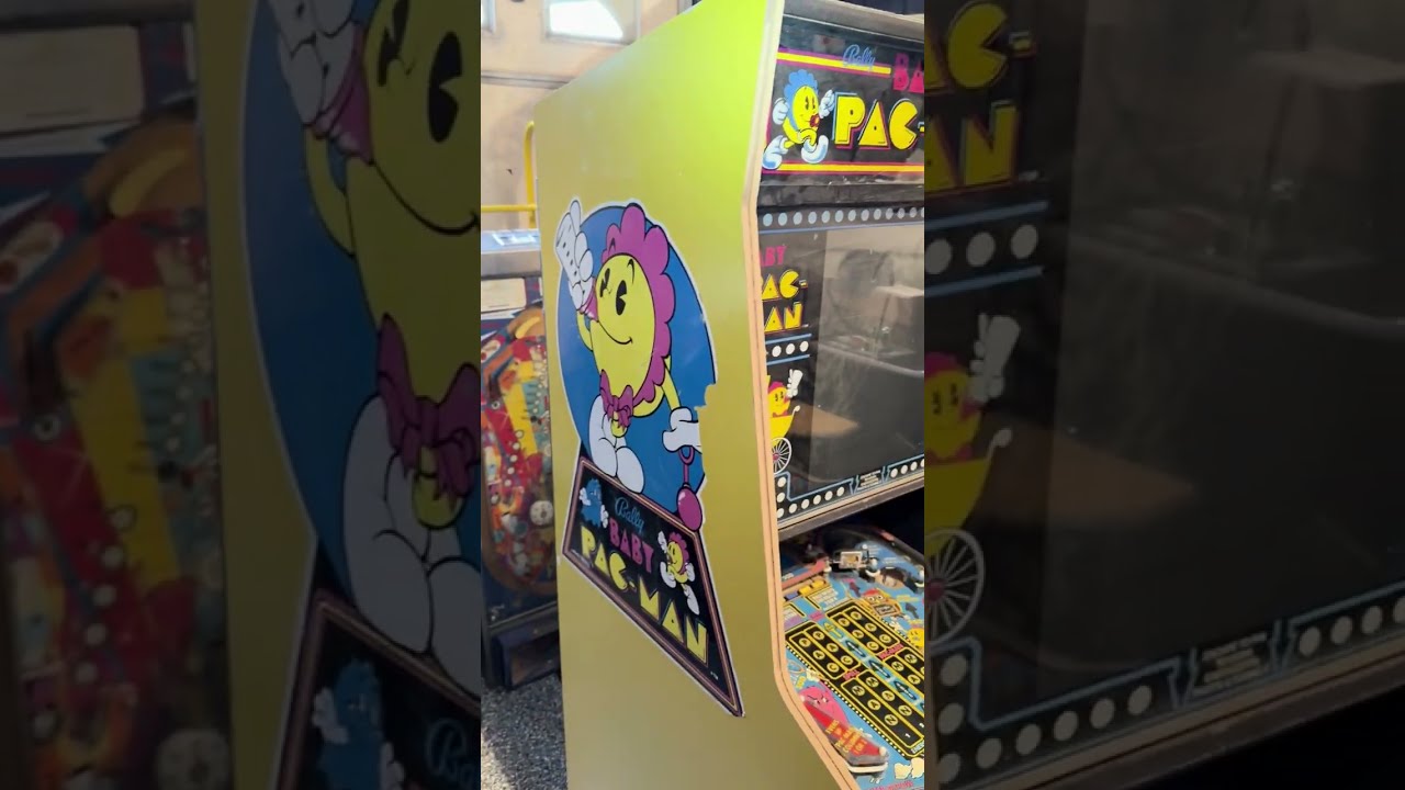 Baby Pac-Man restoration - Repair video log #arcade #restoration #diy #vintage #repairing