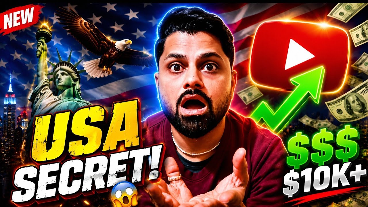 99% of YouTubers Don't Know This USA Secret 😳 | USA Audience Growth 2026