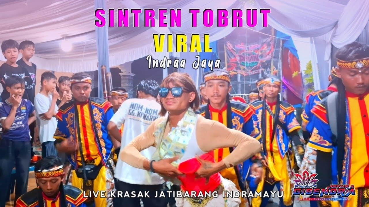 Sintren Tobrut Viral !! Indraa Jaya | Kambuh | Oting | Atraksi Singa Depok