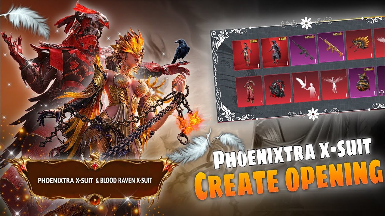 I GOT BOTH?! Phoenixtra & Blood Raven X-Suit Crate Opening! 😱 SPENDING 10,000 UC