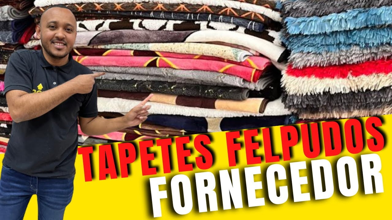 TAPETES FELPUDOS BARATOS PARA REVENDER - FORNECEDOR NO ATACADO E VAREJO.