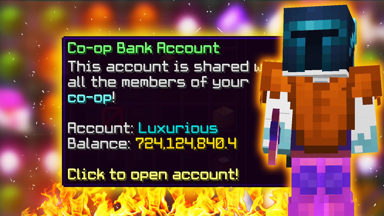 Я потратил 24 часа, чтобы разбогатеть как можно больше в Hypixel Skyblock